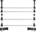 Grilaj Auto, Latime: 105-172 cm/ Inaltime: 46-60 cm, Gri/Negru, 13172
