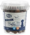 <strong title="Trixie Recompense Pentru Caini, Be Nordic, Bile Cu Somon, 500 g, 31865 – recompense pentru dresajul cainelui, snacksuri cu somon, produse pentru câini, Be Nordic recompense">Trixie Recompense Pentru Caini, Be Nordic, Bile Cu Somon, 500 g, 31865 – recompense pentru...</strong>