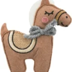 Jucarie Pentru Pisici, Cal, Fosnitoare, 10 cm, 45534