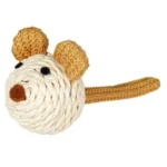 Jucarie Pentru Pisici, Soarece Din Hartie, Cu Zornaitoare, 5 cm 45758