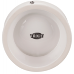 Castron Ceramic, Ridicat, Forma Ergonomica, 0.15 l/ 13 cm, Alb, 24798