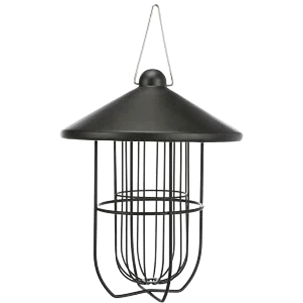Hranitor Exterior Pentru Bile De Grasime, Metal, 19x24 cm, Negru, 55652