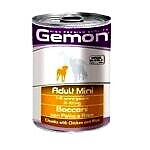 Hrana Umeda Pentru Caini, Gemon Mini Adult, Pui Si Orez, 415 g