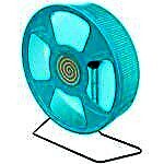 Roata De Alergare Pentru Rozatoare, Cu Suport, Plastic, 33 cm, Diverse Culori, 61012
