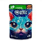 Hrana Umeda Pentru Pisici, cu Pasare, 85 g, Beefy Buffy